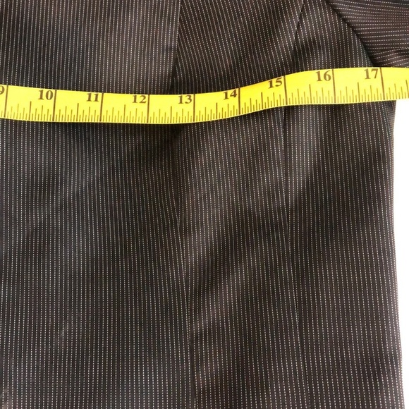 Anne Klein jacket for suit color gray no buttons - Picture 10 of 12